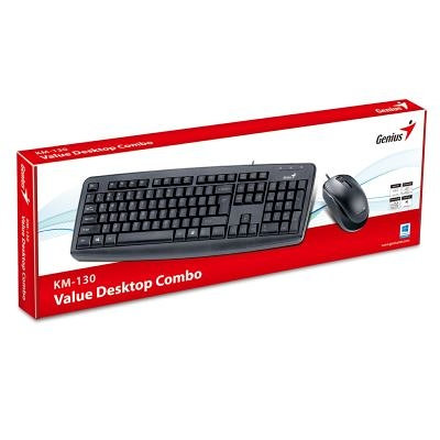 COMBO TECLADO Y RATON GENIUS KM-130